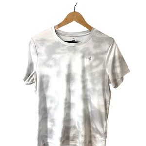 Under Armour Men’s Loose Fit HeatGear T-Shirt | White Camo | Size Large